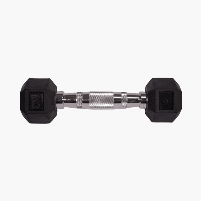 Hexagonal Dumbbell 1kg - Sveltus